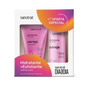 Kit Esfoliante E  Hidratante Cereja Facial Corporal Labotrat