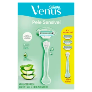 Gillette Venus Pele  Sensível   + 3 Cargas