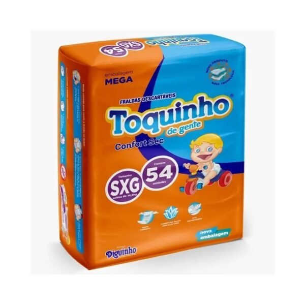 Fralda Toquinho de Gente Confort