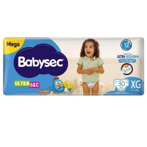 Fralda BabySec Galinha Pintadinha Ultra Sec Mega
