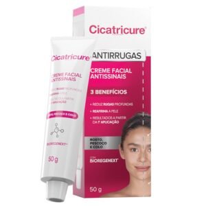 Creme Facial Cicatricure  Antissinais Antirrugas 50g