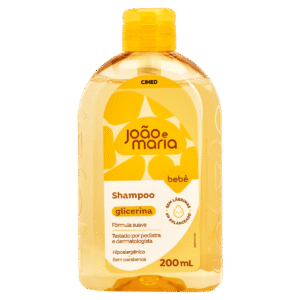 Shampoo Bebê de Glicerina João e Maria 200ml